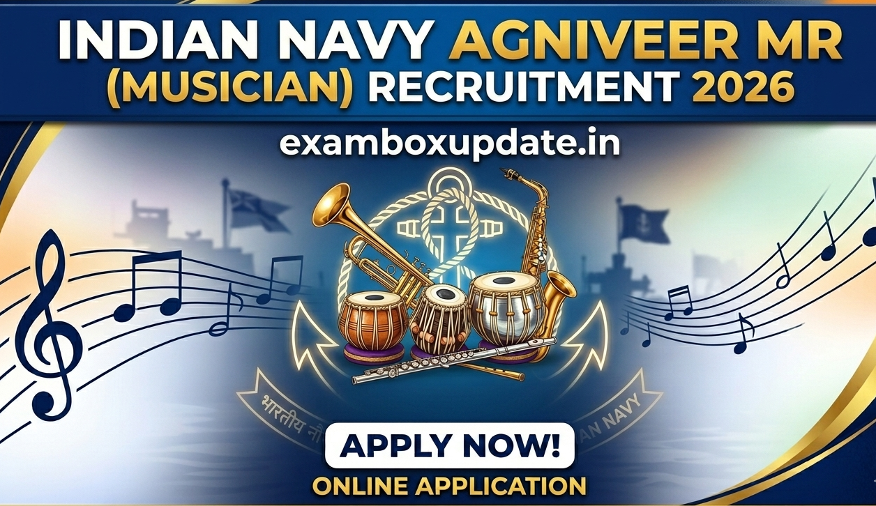 Indian Navy MR Agniveer  Musician Recruitment 2026